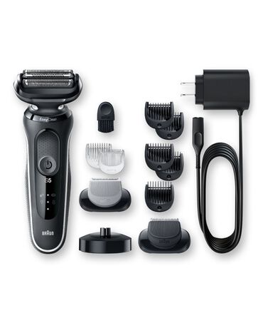 Series 5 Easy Rinse Electric Shaver with Beard Trimmer Head & Charging Stand